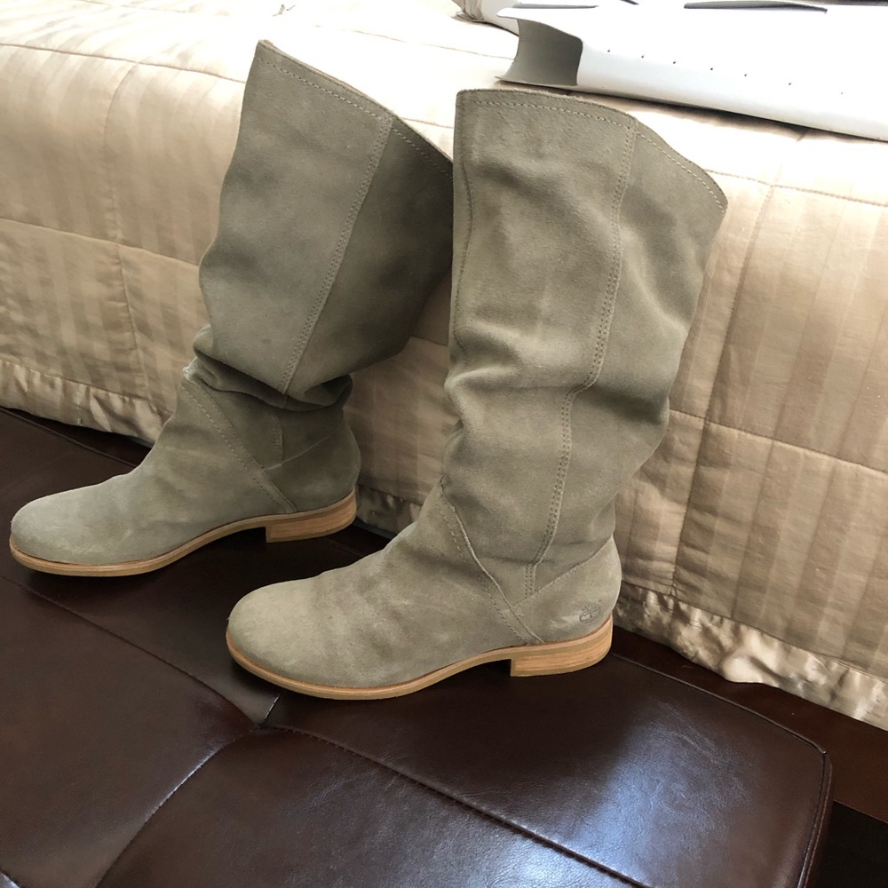 TIMBERLAND GREY SUEDE BOOTS 👢Size 7